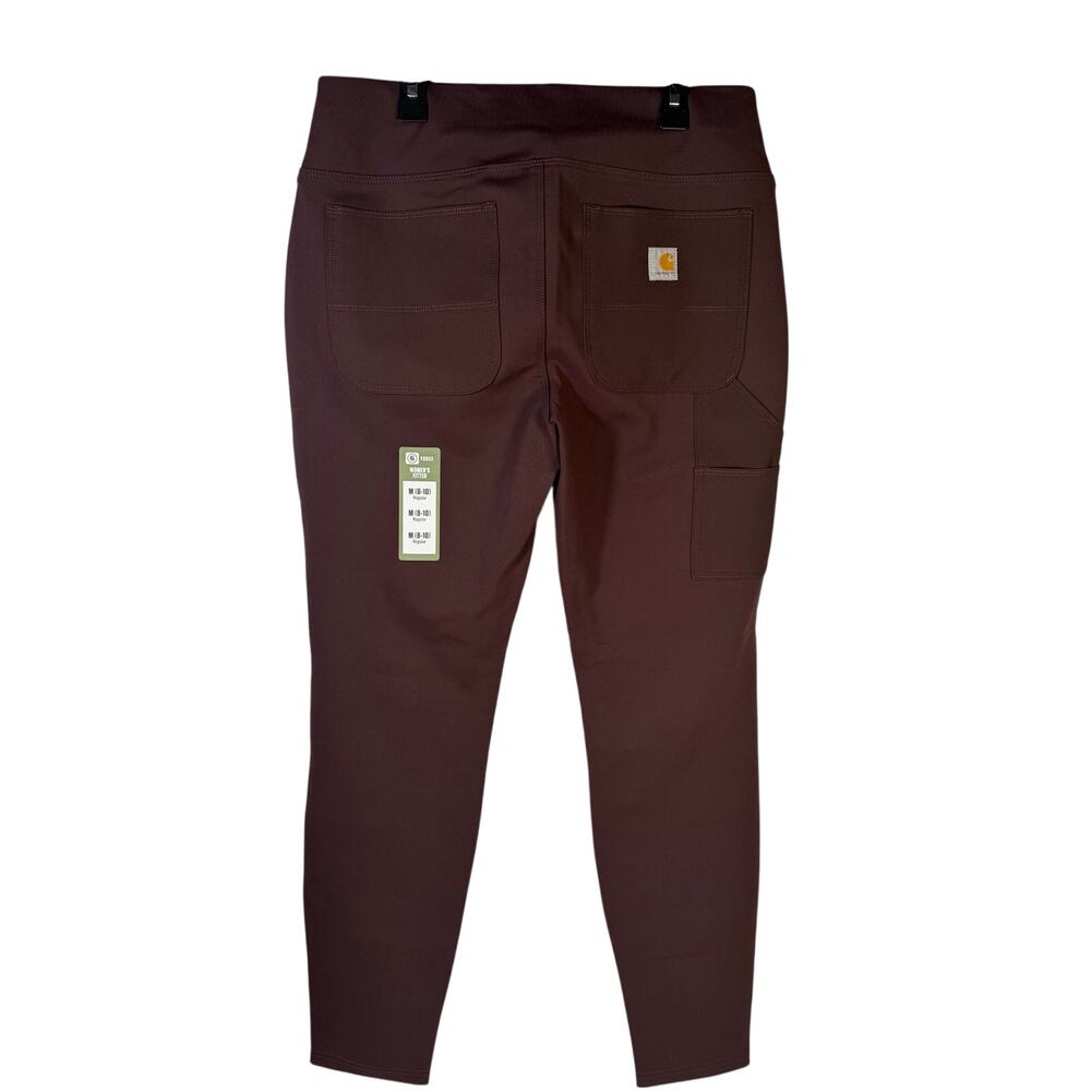 Carhartt Force Women’s Utility Leggings Medium Brown Work Pants BN2482-W NWT